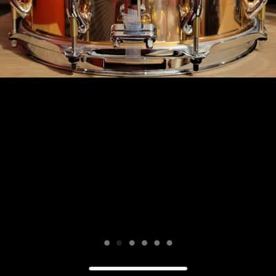 Pearl STA1465PB SensiTone 14x6.5" Premium Beaded Phosphor Bronze Snare Drum 2014 - 2020 - Bronze image 6