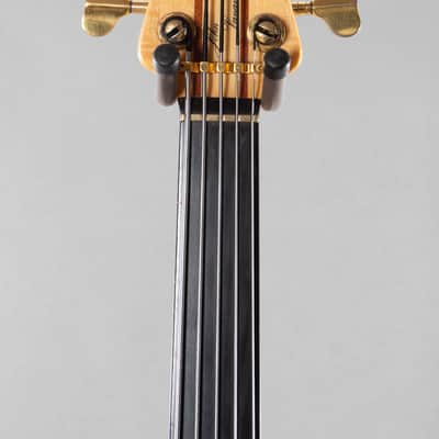 1992 Wal Mk2 5-String Fretless Bass – Walnut Facings, Ebony Board image 4
