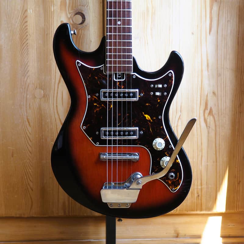 Sakai (Teisco-ish) "Hertiecaster" 2 pickups model  ~1973 made in Japan image 1