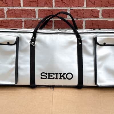 Seiko DS-101 Digital Keyboard + Case Synthesizer Vintage Rare Synth DS101 as-is image 5