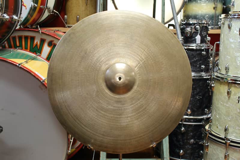 1950s A. Zildjian 26" Hollow Block Stamp Ride 4284g image 1