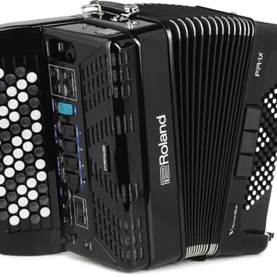 Roland FR-1xb Button-type V-Accordion - Black image 1