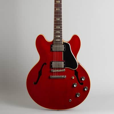 Gibson ES-335TDC Semi-Hollow Body Electric Guitar (1964), ser. #70716, original black hard shell case. image 1