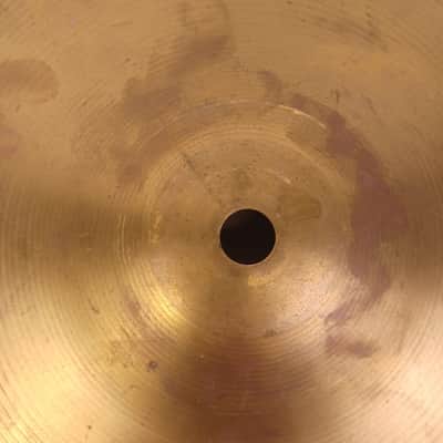 Yamaha YDZ14HB 14" Hi-Hat Cymbal Bottom Side Zildjian Vintage 80s Made In USA image 5