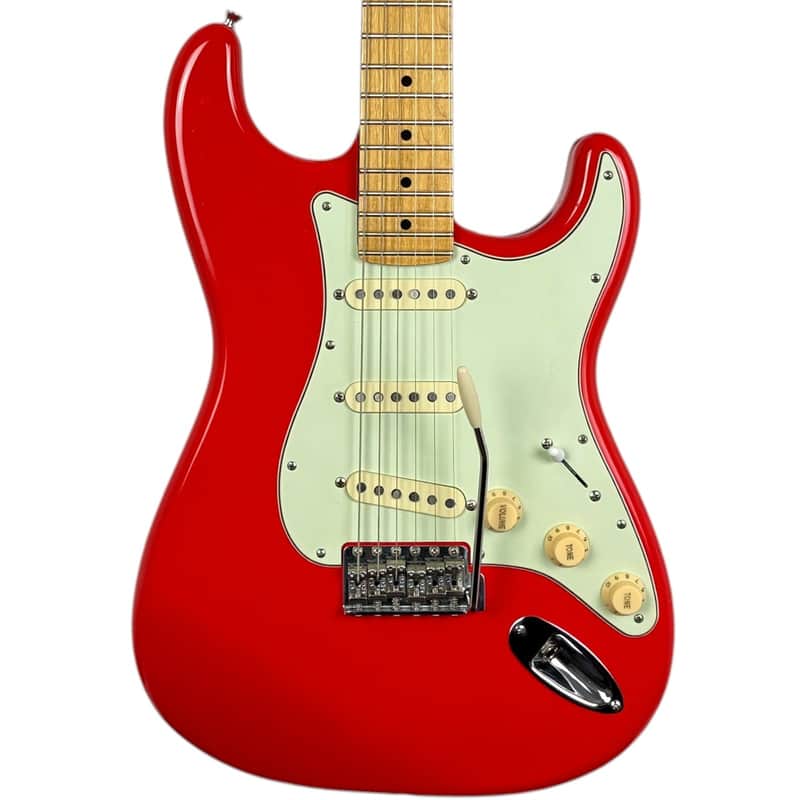 Fender MOD Stratocaster 2011 - Fiesta Red Nitro image 1
