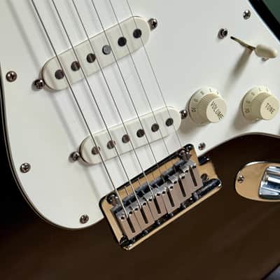 Fender American Standard Stratocaster 50th Anniversary, Black, 1996 Vintage image 5