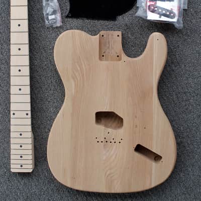 DIY Esquire Snakehead “Tele-Style” Guitar Kit - NEW - Unfinished image 1