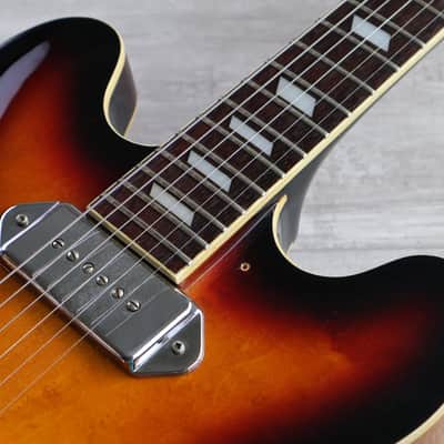 1996 Epiphone Casino Hollowbody Reissue - Paul McCartney (Three-Tone Sunburst) image 7