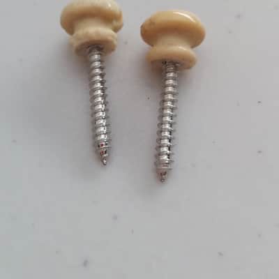 1950-60's Gibson Strap Buttons with Screws (M-133) image 2