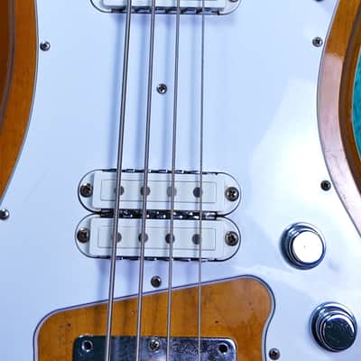 Guyatone EB-9 Custom MIJ Bass 1976 Natural w/ OHSC image 6