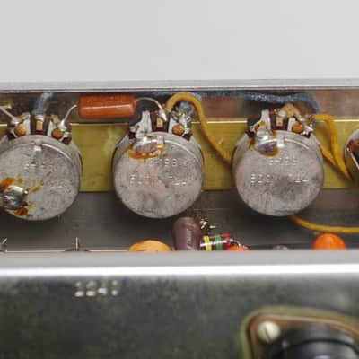 1950 Fender Pro Amp Vintage Tweed Amplifier TV Front image 12