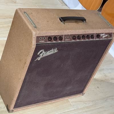 Fender Bandmaster 1960 - ultra rare early Brown Tolex w/factory 3x10's & fabulous tone ! image 4