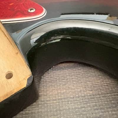 1993-94 Fender Japan JB62 Jazz Bass Body 3TS Sunburst Made in Japan image 10