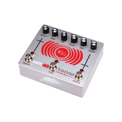 EarthQuaker Devices - Sunn O))) Life Pedal Octave Distortion + Booster Pedal - Custom Silver image 2