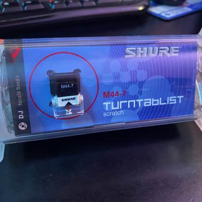 ortofon om scratch &Technics SHURE M44−7 Shure M44-7 | Sweetwater