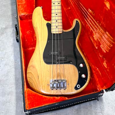 Fender Precision Bass guitar 1978 Natural original vintage USA p image 3