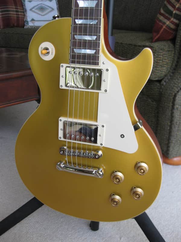 Epiphone "Inspired by Gibson Custom" '57 Les Paul Standard Goldtop 2025 - Present - Double Gold image 1