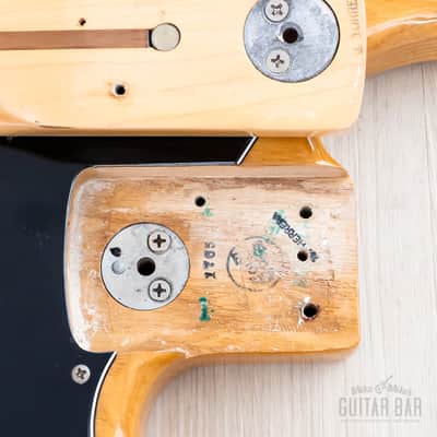 1976 Fender Jazz Bass Natural Ash w/ Pearl Blocks + Binding, Case image 18