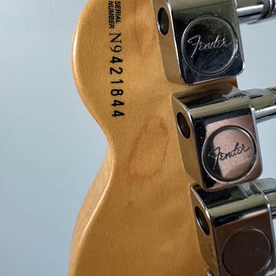 Fender American Standard Telecaster (Black) with Rosewood Fretboard 1999-2000 with Hard Shell Case image 8