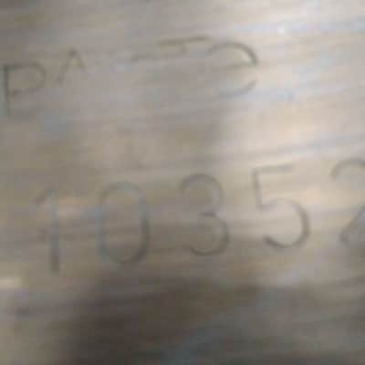 Paiste 20" Signature Dark Full Ride Cymbal Very Good Condition image 10