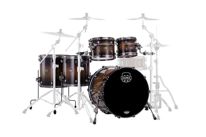MAPEX IT SE628XMBMZ DRUM SET SATURN EVO 5 PCS image 1