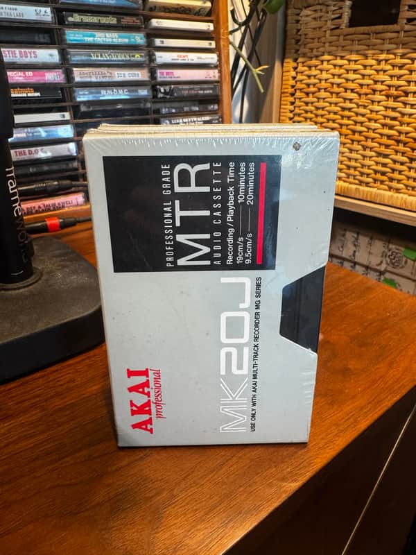 Two Rare Akai MK20J New Tapes Unused For Akai Half-Inch MG Series Recorders image 1