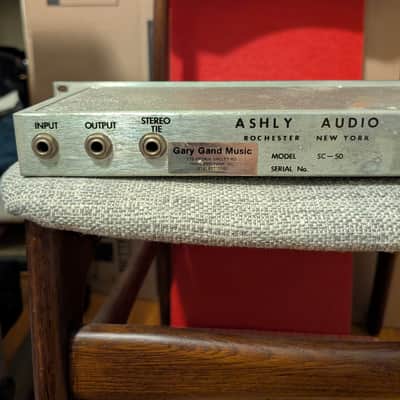 Ashly SC-50 Peak Limiter Compressor 1979 - Blue image 6