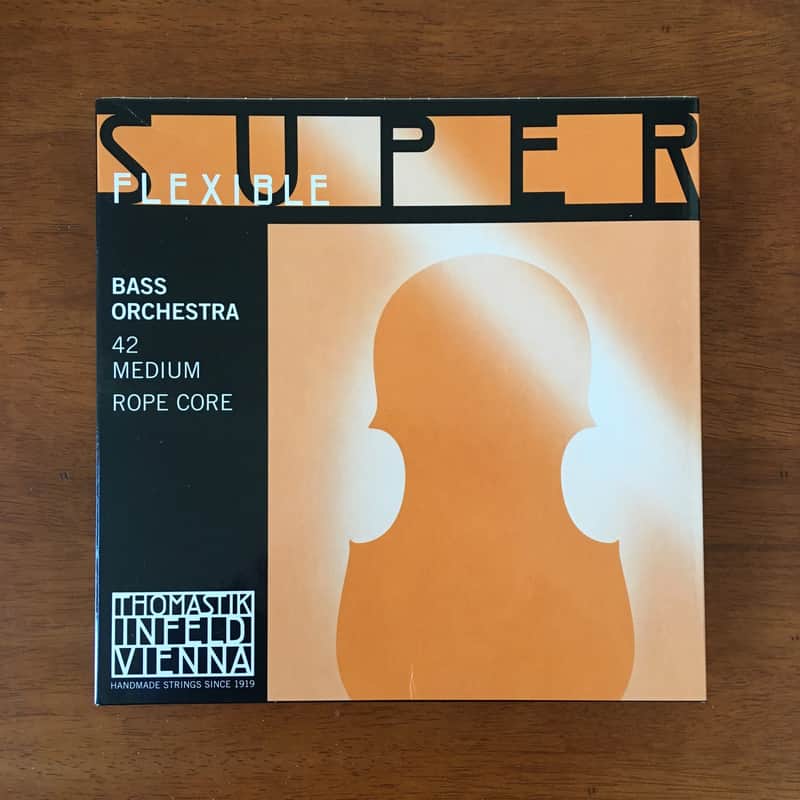 Thomastik-Infeld Superflexible Double Bass String Set (42 Medium Rope Core) image 1
