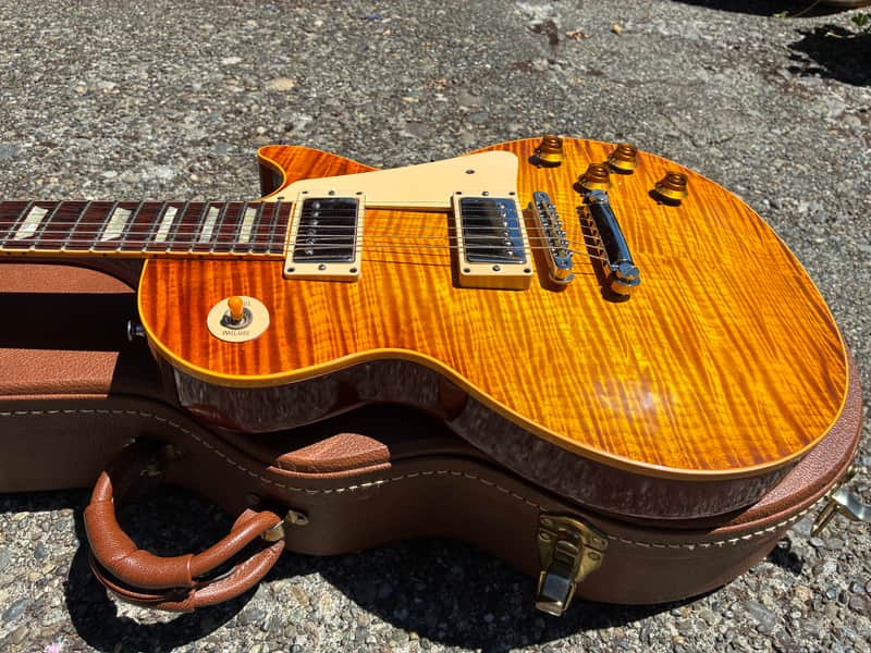Gibson Gibson les Paul 1959 reissue 1995 - Sun burst image 1