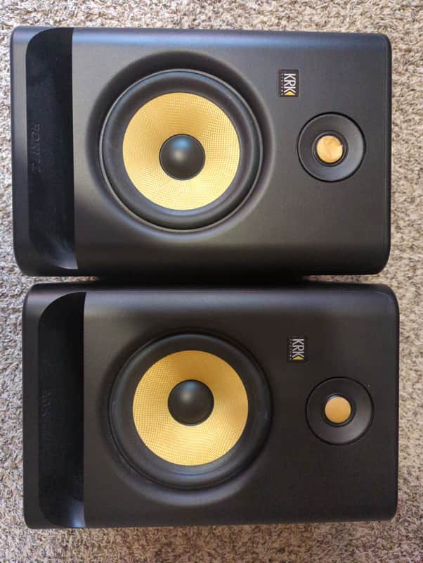 KRK RP-7 Rokit G4 2-Way 7" Active Studio Monitors (Pair) 2019 - 2021 Black image 1