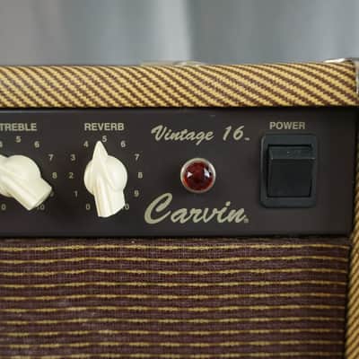 Carvin Vintage 16 Tweed Tube Guitar Combo image 2