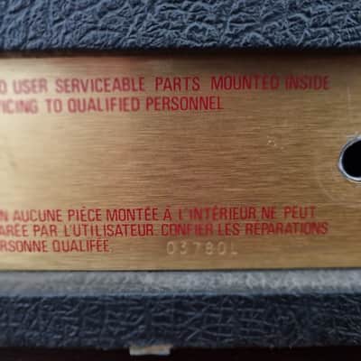 Rare 1979 Marshall JMP Super Lead 2959 100W w/boost+reverb image 3