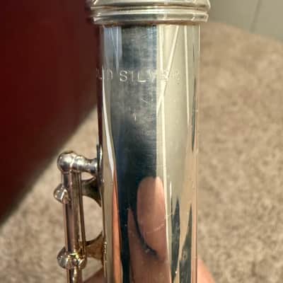 Gemeinhardt KG Special Solid Silver Flute, Open-Hole, B-Foot, Gold Lip, Case image 4