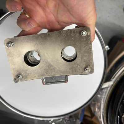 Pearl Vintage bass drum double Tom mount image 2