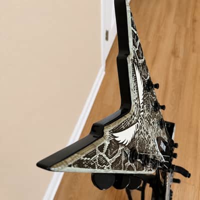 Rare Dean Dimebag Stealth Snakeskin Electric Guitar w/ Hardshell Case – Discontinued / Hard to Find image 11