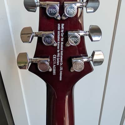 PRS SE Custom 24-Fresh Fretwork! - Tobacco Sunburst image 6