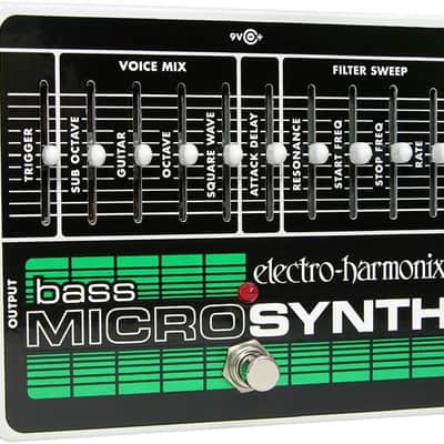 Electro-Harmonix Bass Micro Synth Bass Guitar Pedal image 1