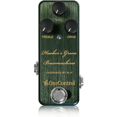 One Control Hooker's Green Bass Machine | Reverb