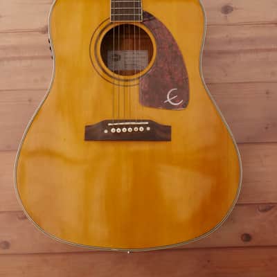 2010 Epiphone Inspired By Texan FT-79AN Reissue 64 - Antique Natural image 2