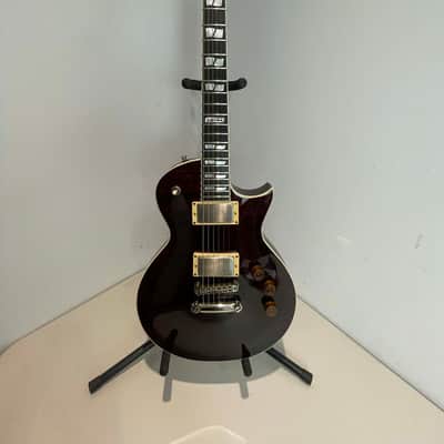 Electric Guitar ESP Eclipse  - see thru black cherry image 3