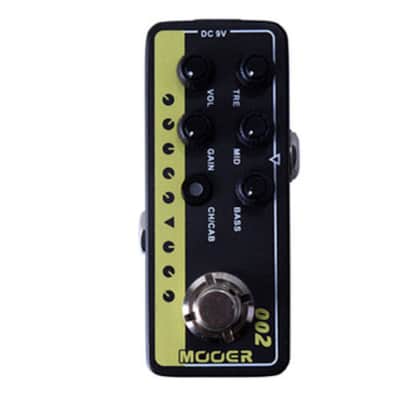 Mooer Micro PreAmp Series 002 UK Gold 900 based on Marshall® JCM900 image 1