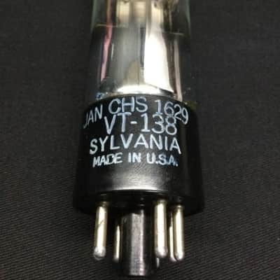 SYLVANIA JAN CHS 1629 MAGIC EYE Tuning RADIO Vacuum Tube BRIGHT GREEN K.8916 image 1