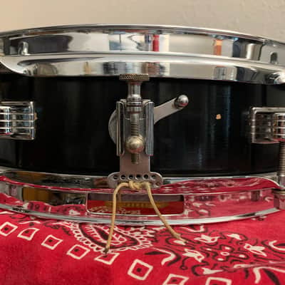 Ludwig No. 905 Jazz Combo 3x13" 6-Lug Piccolo Snare Drum with Keystone Badge 1960 - 1968 - Black image 3