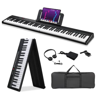 Glarry GPP-106 88 Key Full Size Semi-Weighted Standard Electric Digital Piano image 1