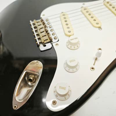 Fender Japan Stratocaster ST57-115 Black 1980's Electric Guitar Made in Japan, V4321 image 3