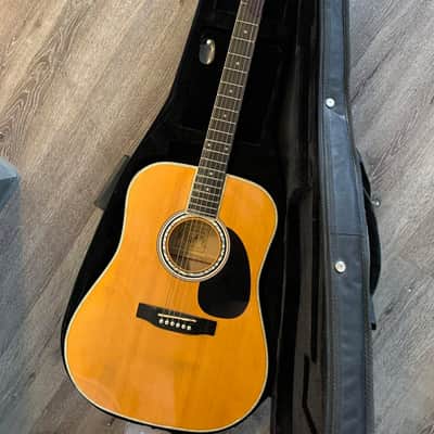 Esteban AL-100 Acoustic Electric Guitar American Legacy Natural Spruce Top image 9