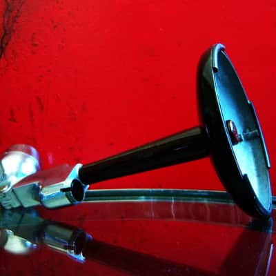 Vintage RARE 1940's Electro-Voice 612 / 630 Omnidirectional Dynamic Microphone Hi Z w Astatic E6G desk stand 638 640 prop display image 15
