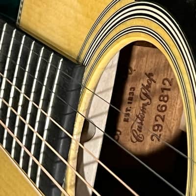 Martin Custom Shop OM-28 (Adirondack) image 9