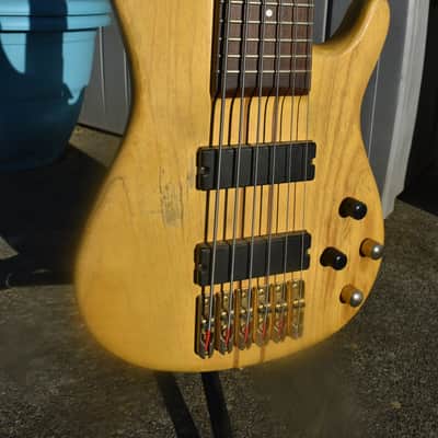 Agile Brice 6 string bass Vintage toned image 2