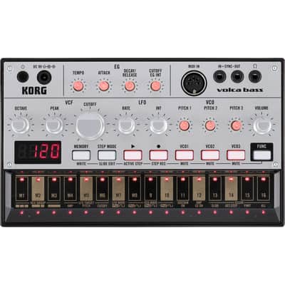 Korg Volca Bass Volcabass True Analog Bass Machine Synthesizer Sequencer image 1